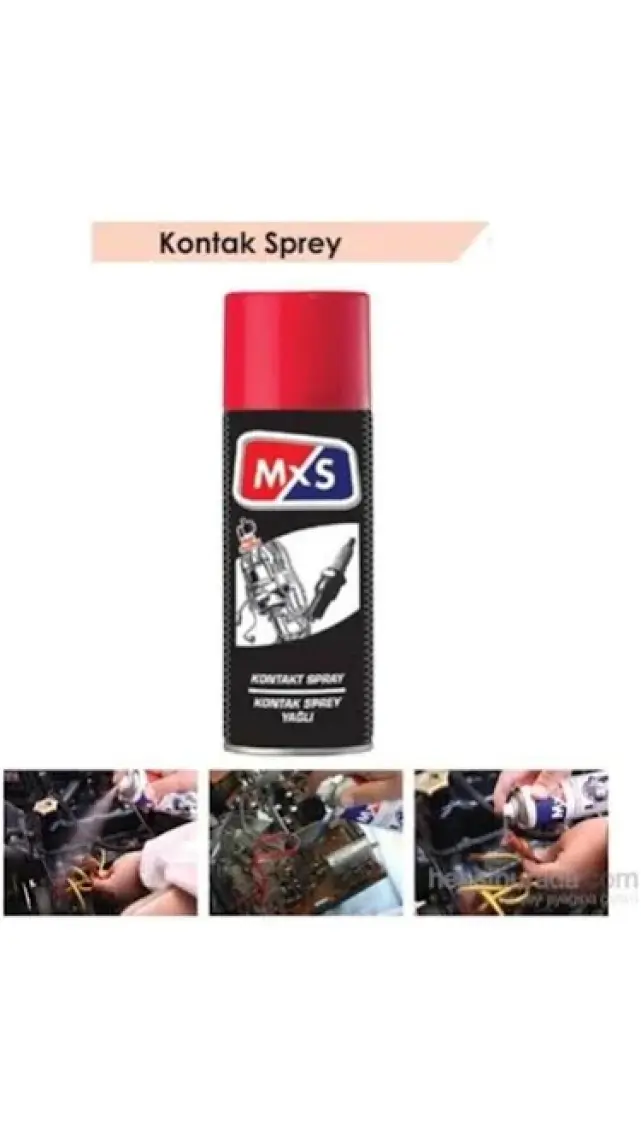 Mxs Kontak Sprey Devre Temizleyici - Yağsız 400 ml