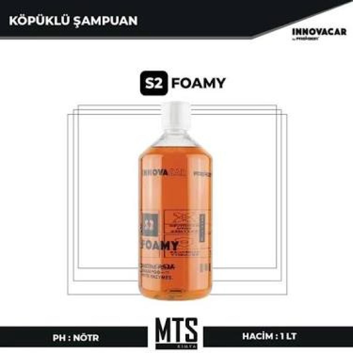 Fra-Ber Innovacar S2 Foamy - Enzim Bazlı Yıkama Köpüğü 1lt