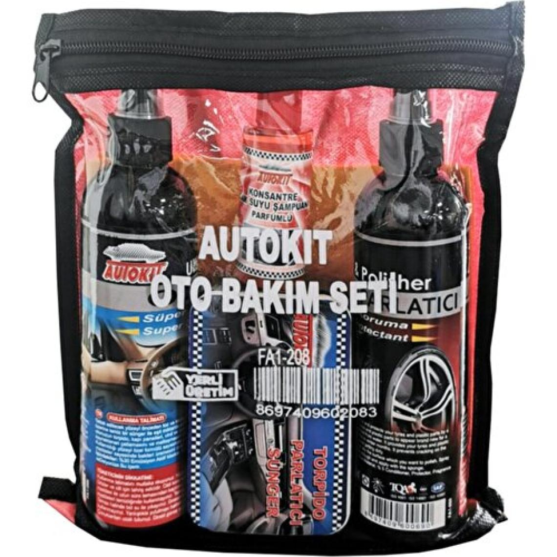 Itaqi Oto Bakım Seti Çantalı 5 Parça