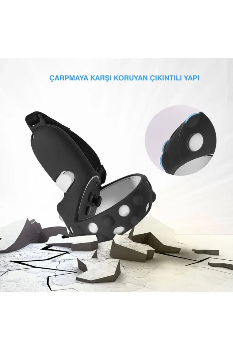 Macrobot Kumanda/controller Kılıfı - Meta Quest 2 ile Uyumlu -