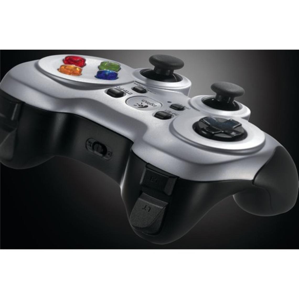 Logitech G F710 Çift Titreşimli Geri Beslemeli Kablosuz Gamepad - Gri