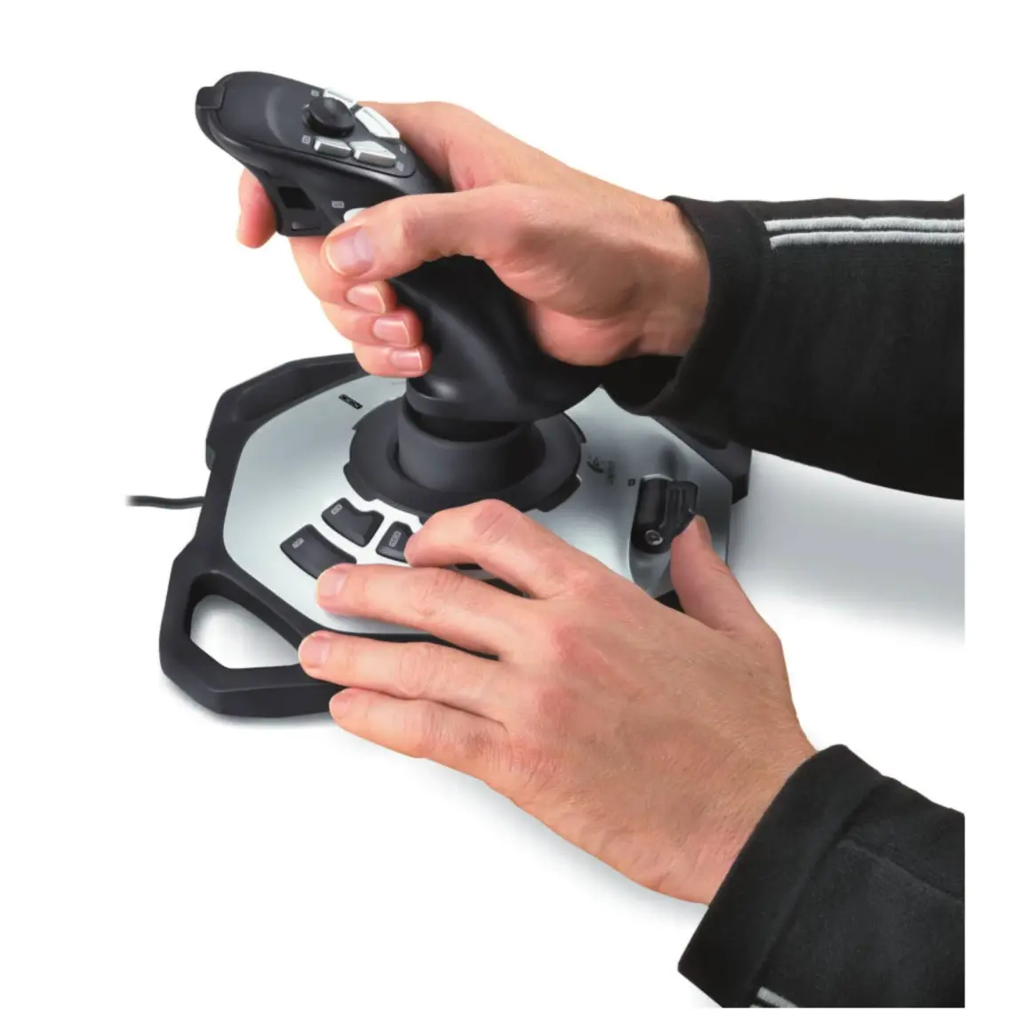 Logitech G Extreme 3D 12 Tuşlu Joystick - Siyah