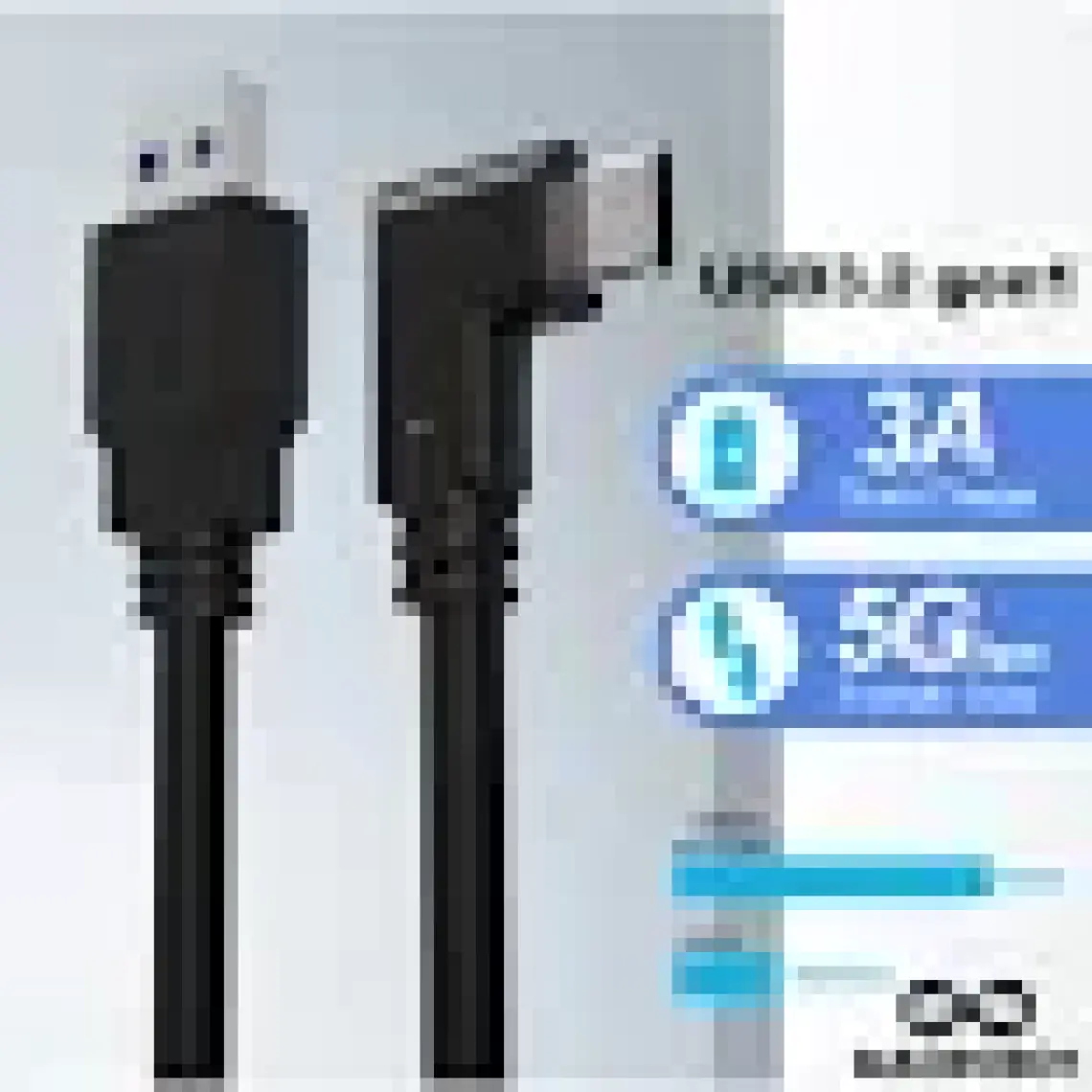 Macrobot Link Kablosu -Meta Quest 3 ve 2 ile Uyumlu  - 5mt 5gbps USB 3.2 ( Ince ) M041