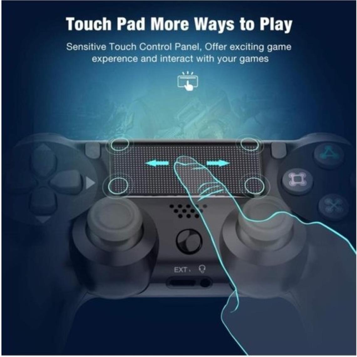 Torima Doubleshock 4 Kablosuz Titreşimli Oyun Kolu Ps4