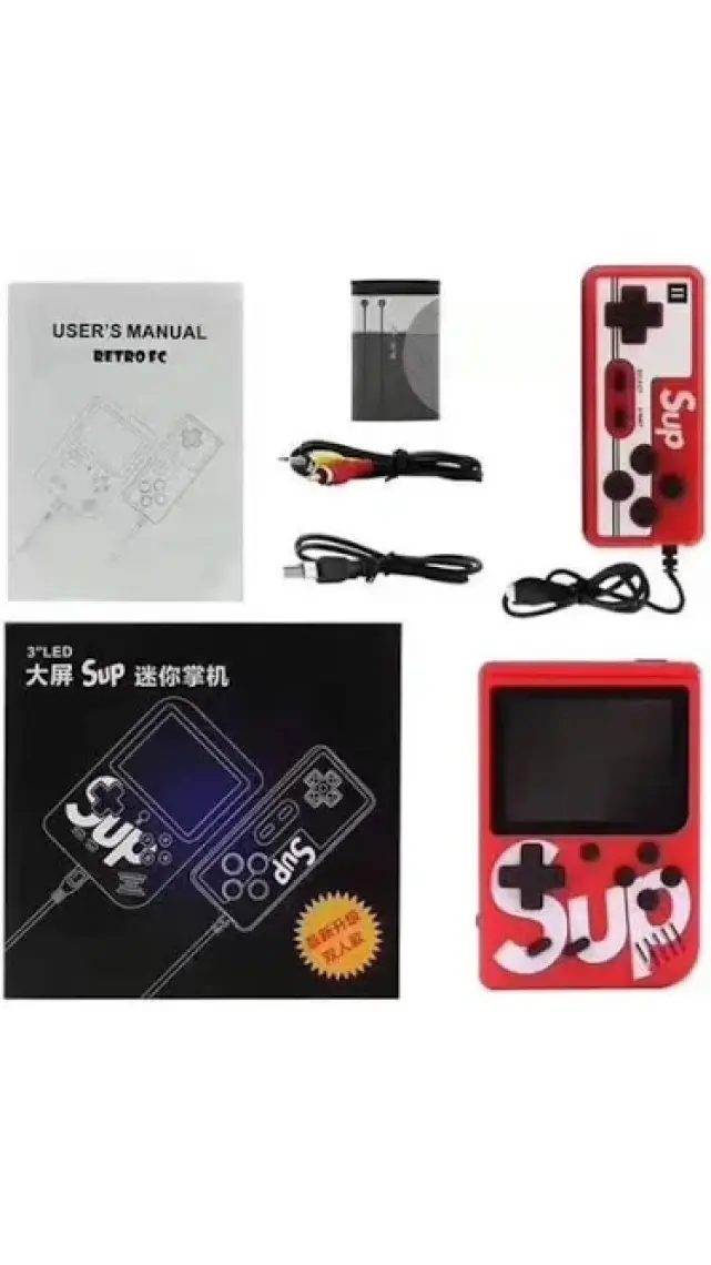 Torima Gc-01 Çift Kol 400 Nostalji Oyunlu Mini Atari Beyaz