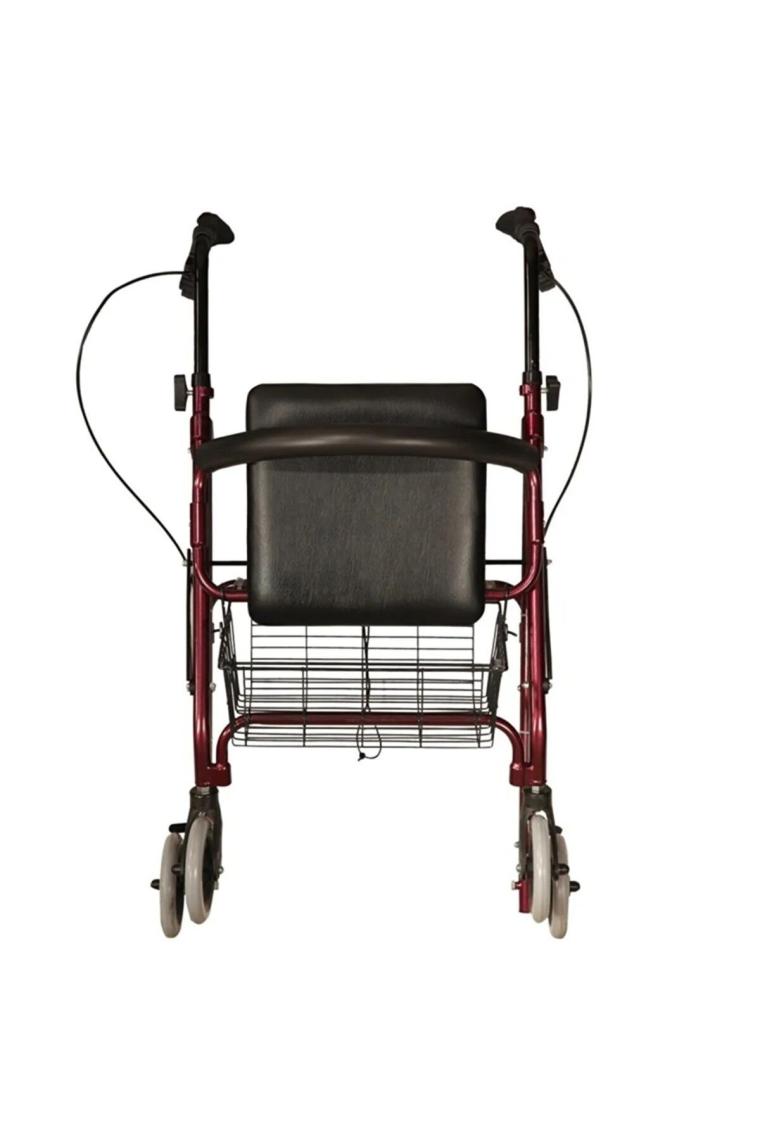 Alüminyum Katlanabilir Rollatör Yürüteç 130 Kg Taşıma Kapasiteli | Lüx 1. Sınıf | 2 Yıl Garanti