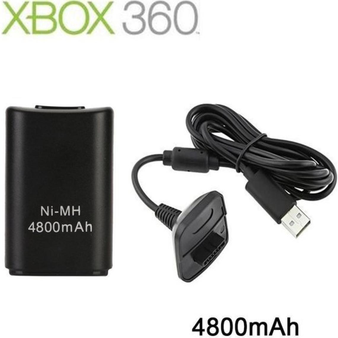 Starx Xbox 360 Gamepad Kol Şarj Kiti Batarya Şarj Kablosu