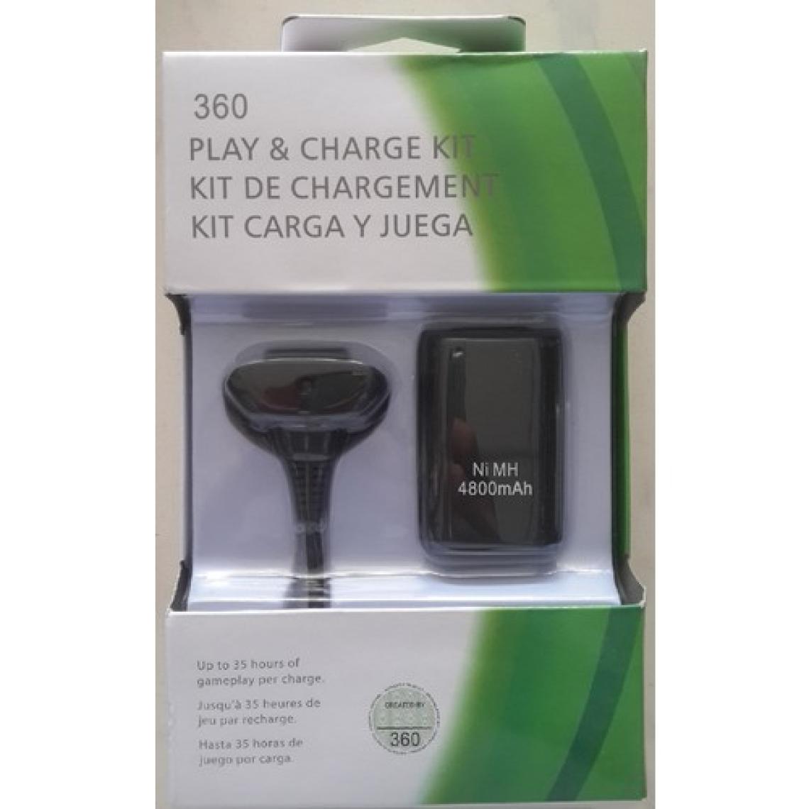 Starx Xbox 360 Gamepad Kol Şarj Kiti Batarya Şarj Kablosu