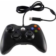 360 Kol Kablolu Joystick Gamepad Siyah