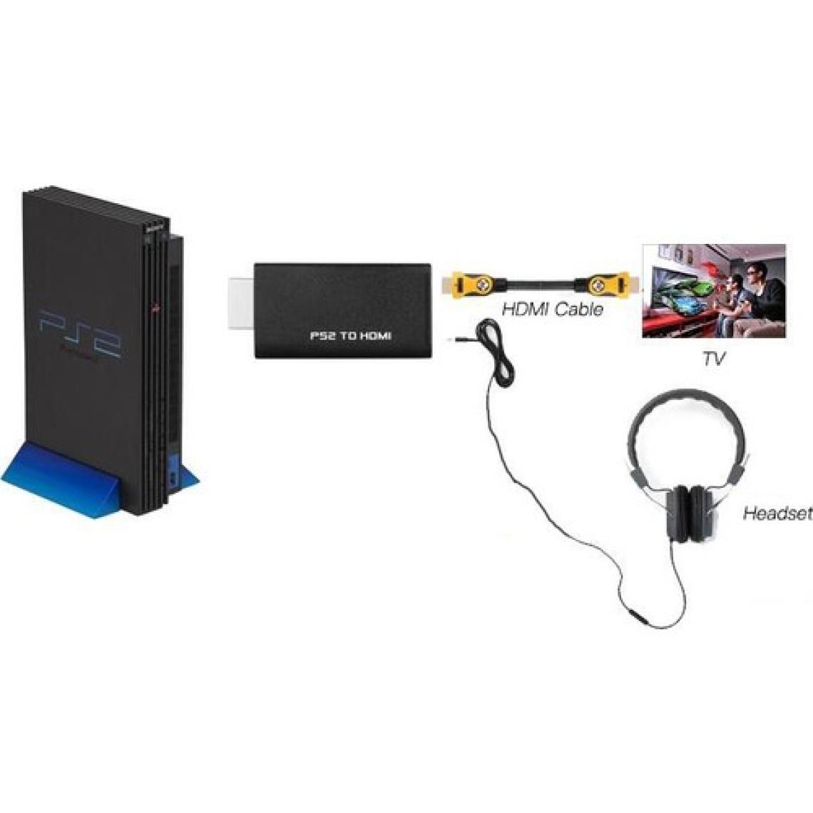 Alfais 5046 Ps2 To Hdmi Tv Kablosu Çevirici Dönüştürücü Adaptör