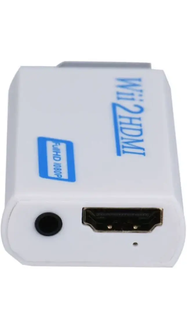 Alfais 4542 Nintendo Wii için HDMI Tv Kablo Çevirici Dönüştürücü Adaptör