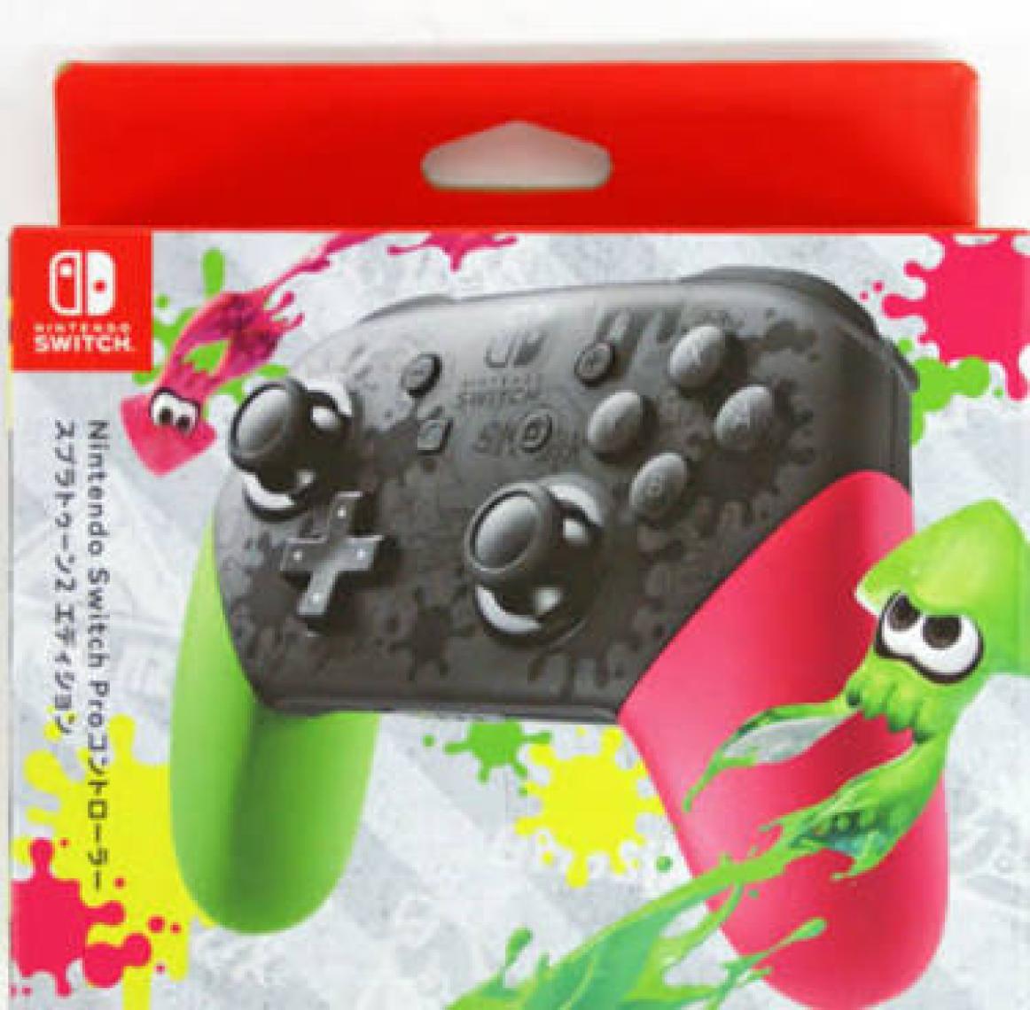 Nintendo Switch Pro Controller Splatoon 2 Edition