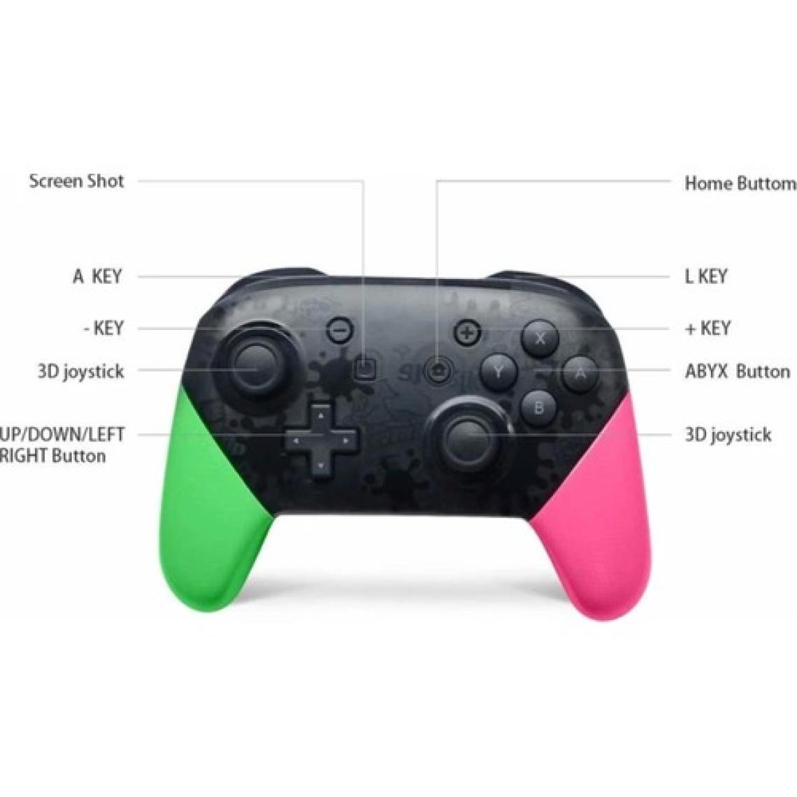 Nintendo Switch Pro Controller Splatoon 2 Edition