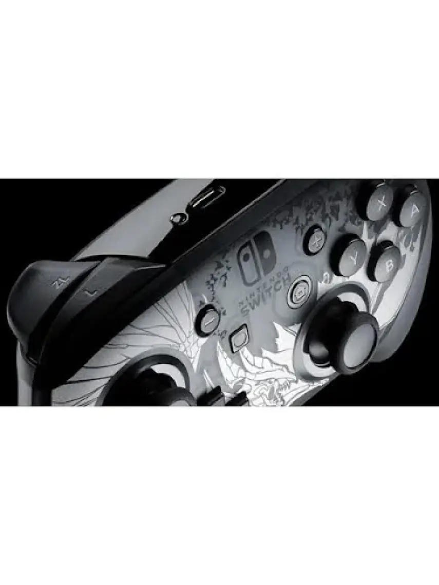 Nintendo Switch Pro Controller Monster Hunter Rise Edition