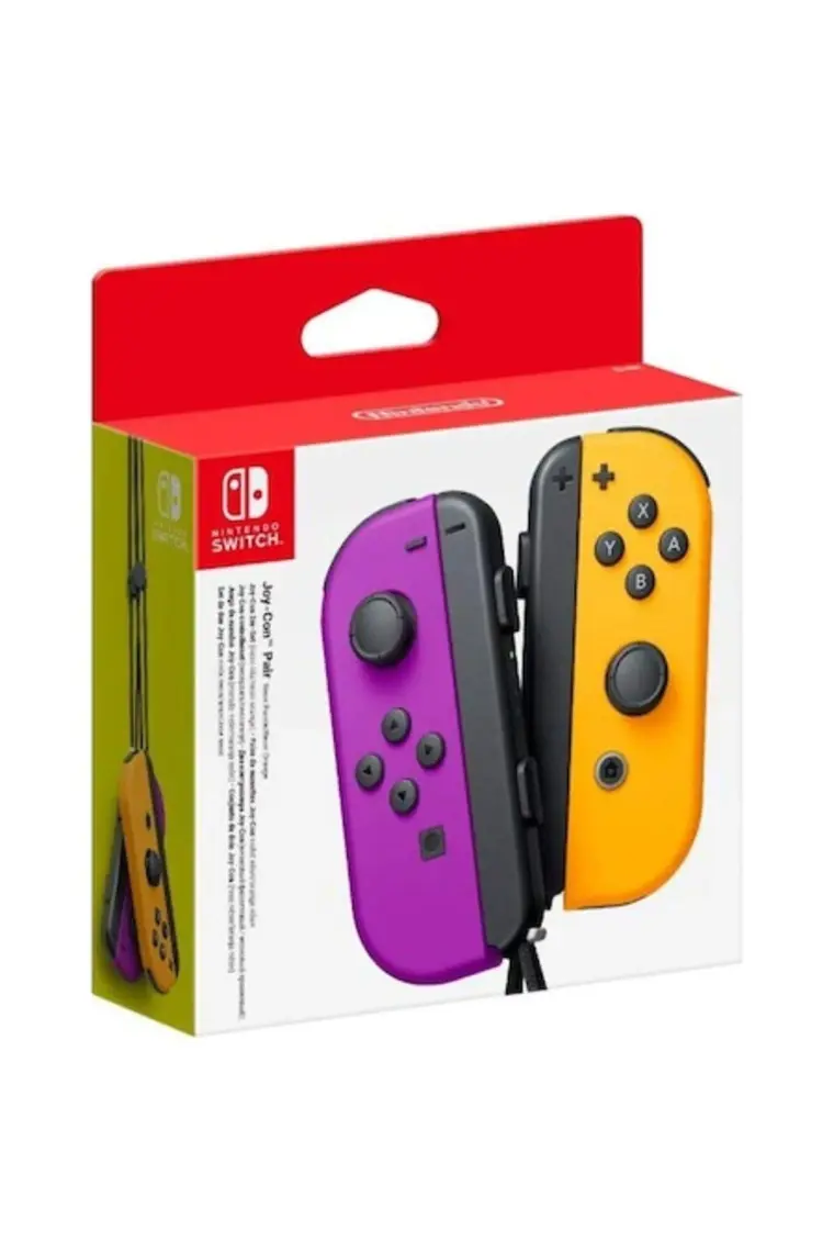 Nintendo Switch Joy-Con Controller Mor Turuncu 2'li