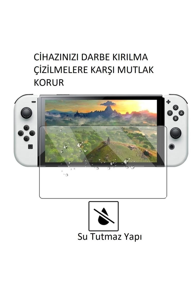 Beboncool Nintendo Switch OLED Ekran Koruyucu 9h Nano Temperli Cam