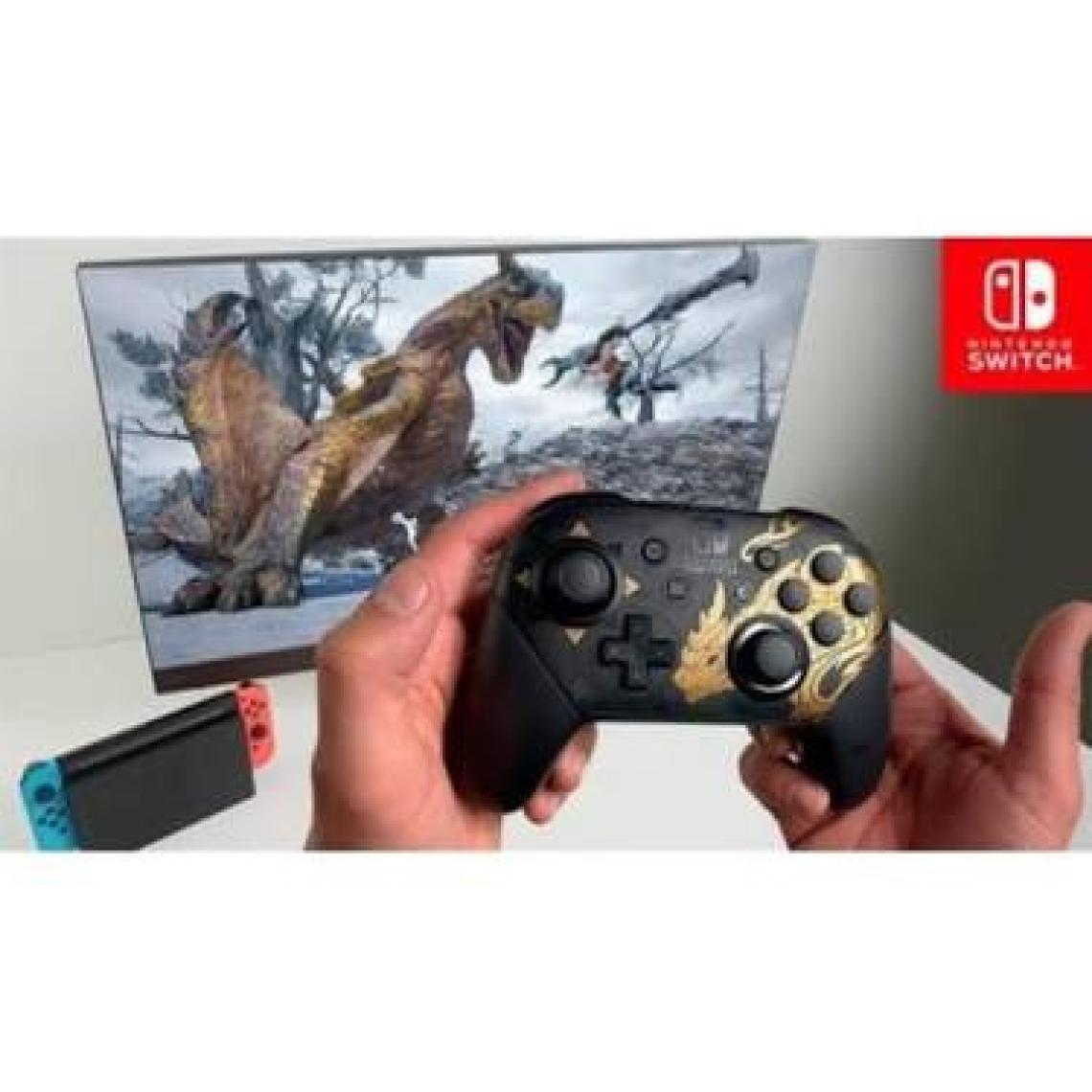 Nintendo Switch Pro Controller Monster Hunter Rise Edition