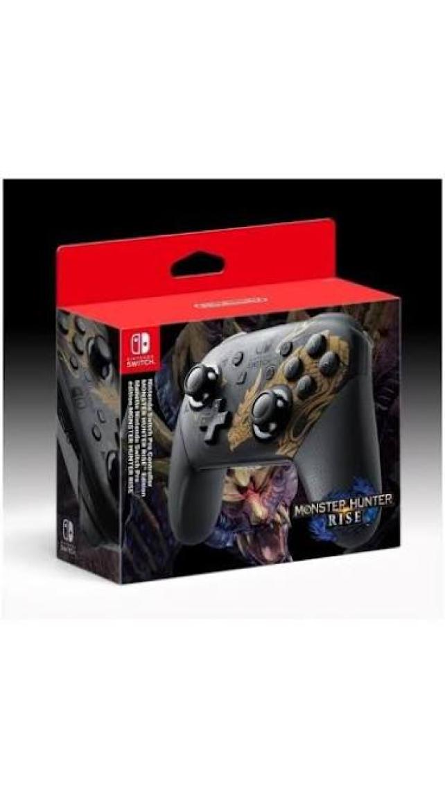 Nintendo Switch Pro Controller Monster Hunter Rise Edition