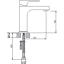 Newarc Aqua Lavabo Bataryası Siyah 941521B