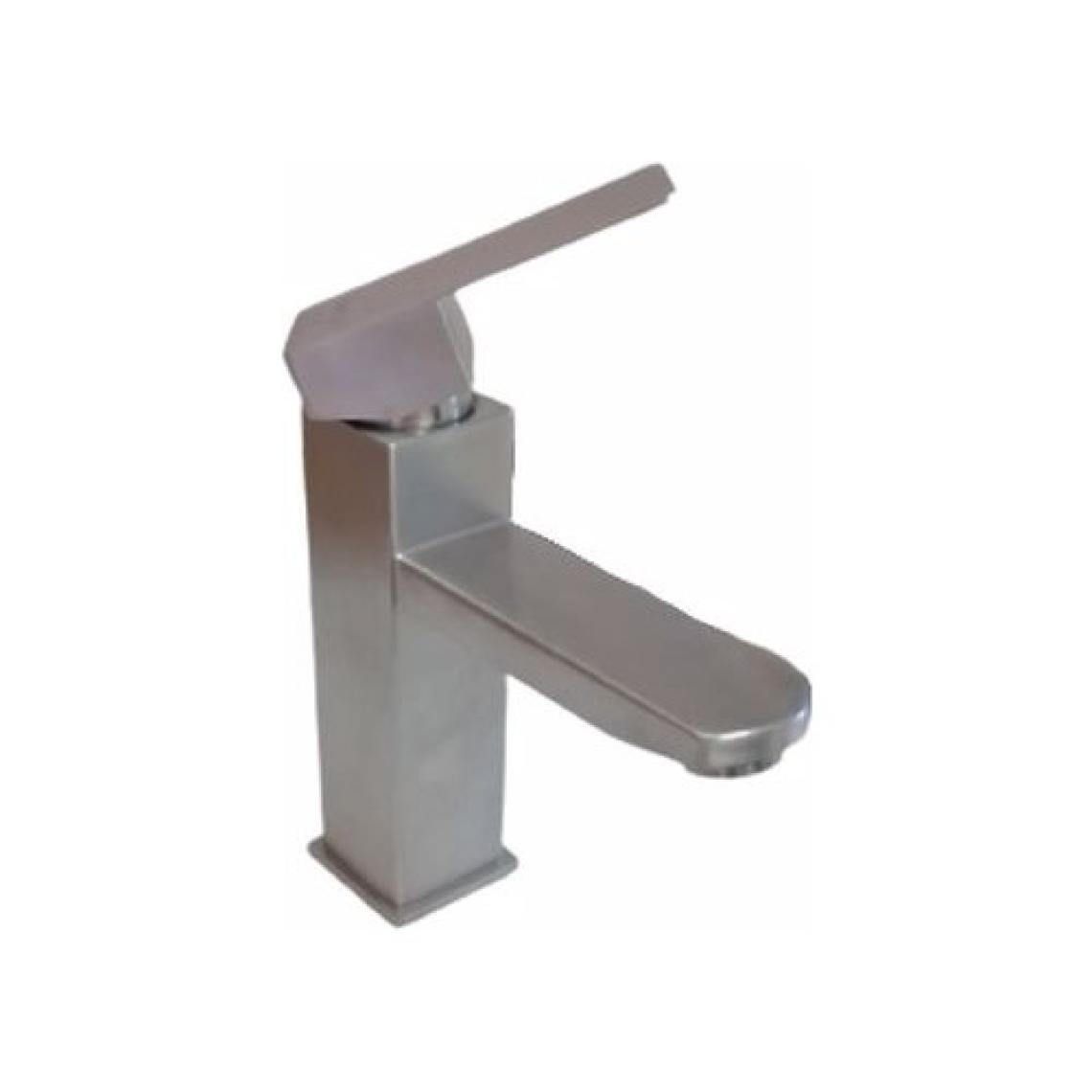 Fleko Inox Kare Lüx Lavabo Batarya