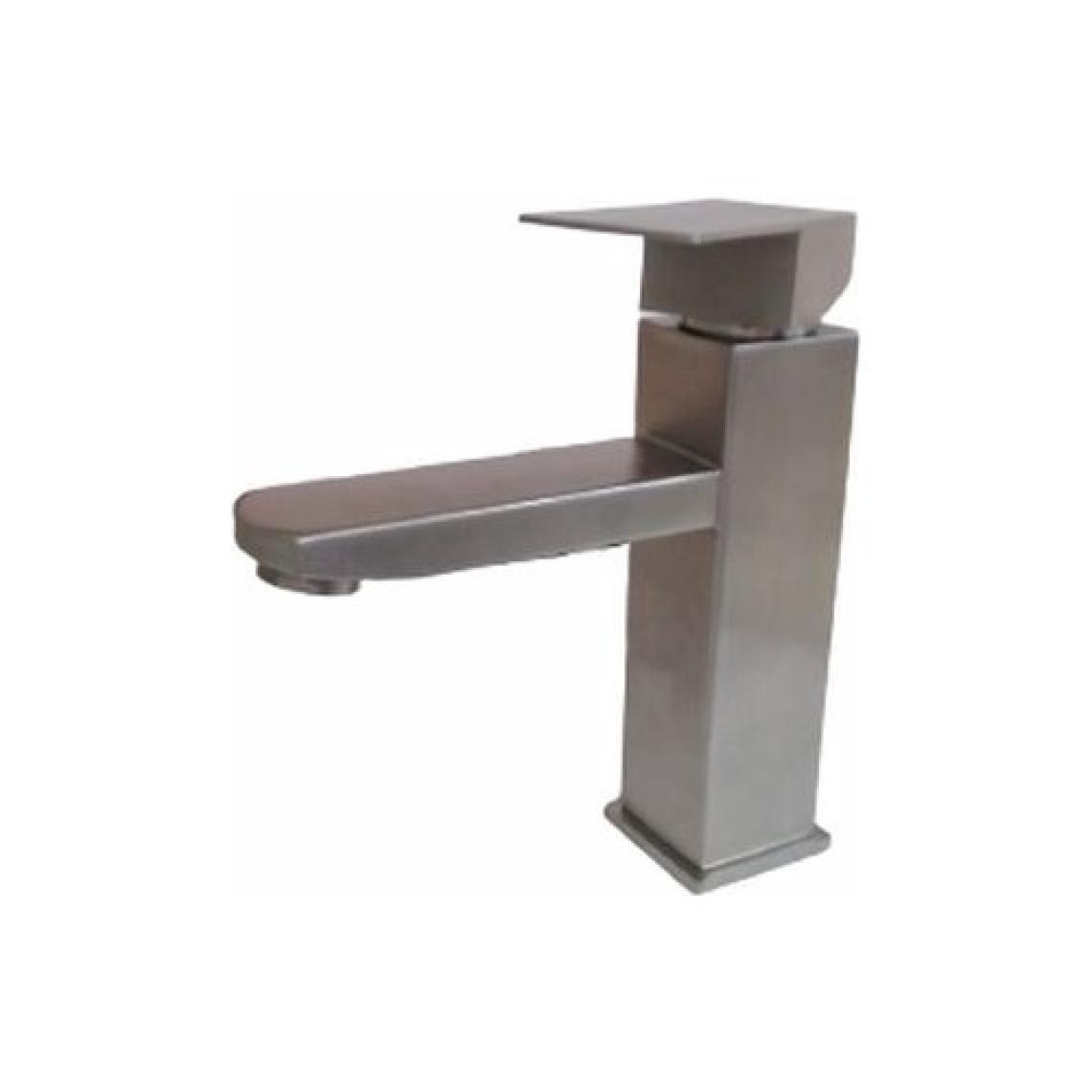 Fleko Inox Kare Lüx Lavabo Batarya