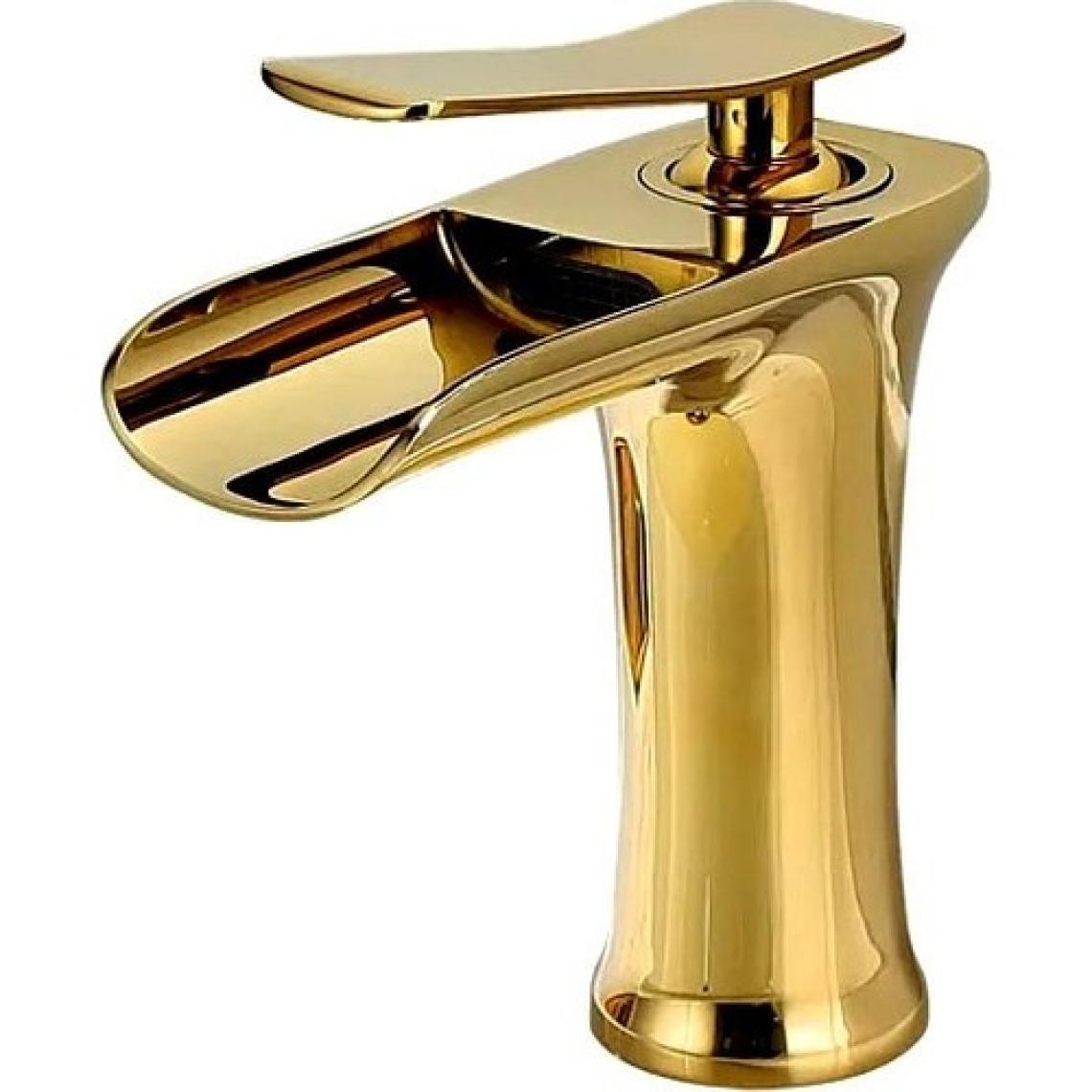 Fause Lavabo Bataryası Şelale Altın Gold KLB102-G