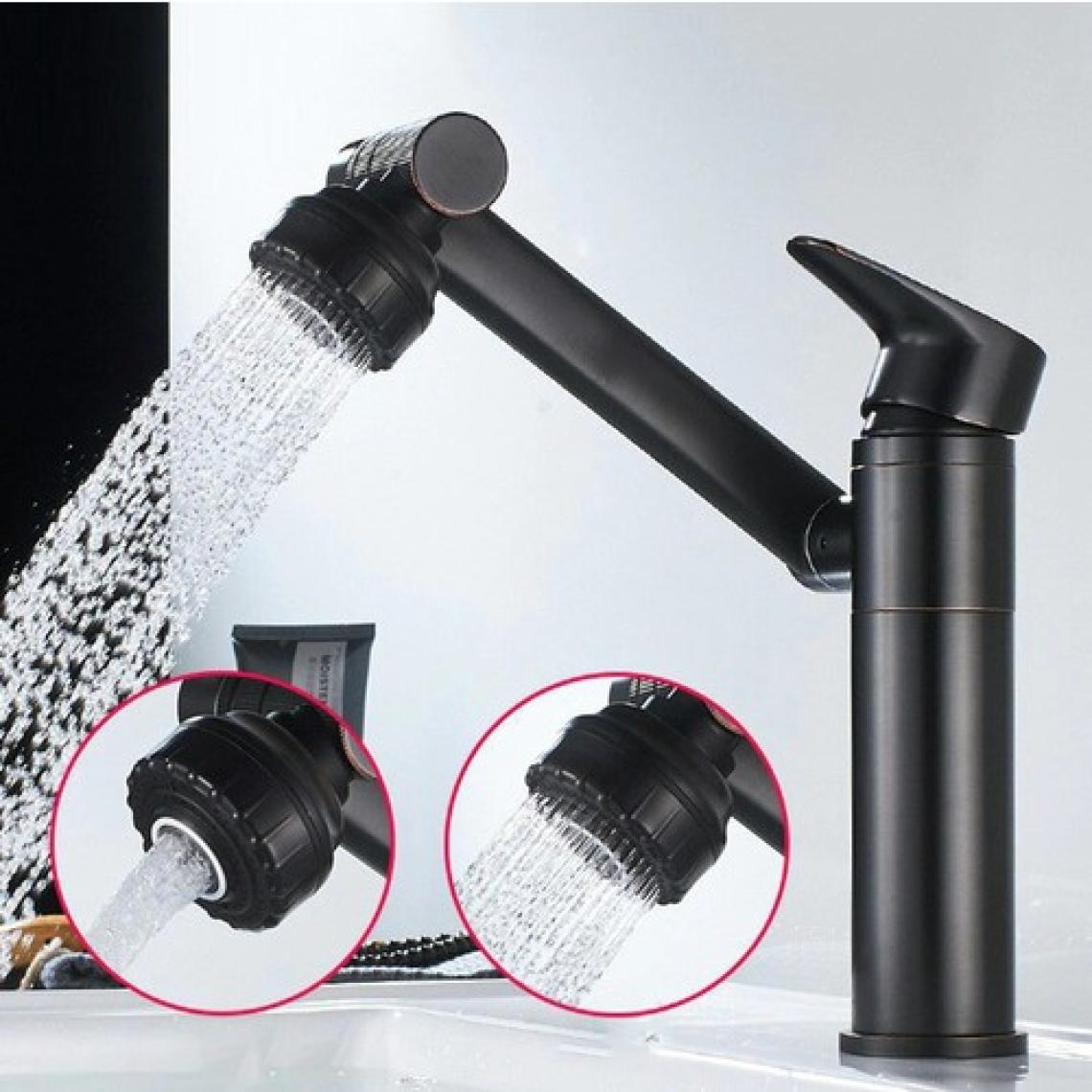 Fleko Multi Fonksiyonlu Siyah Lavabo Bataryası