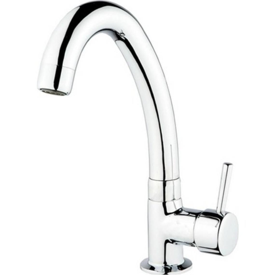 Prestij Armatür Cold Mix Kuğu Lavabo Batarya Tek Su Girişli