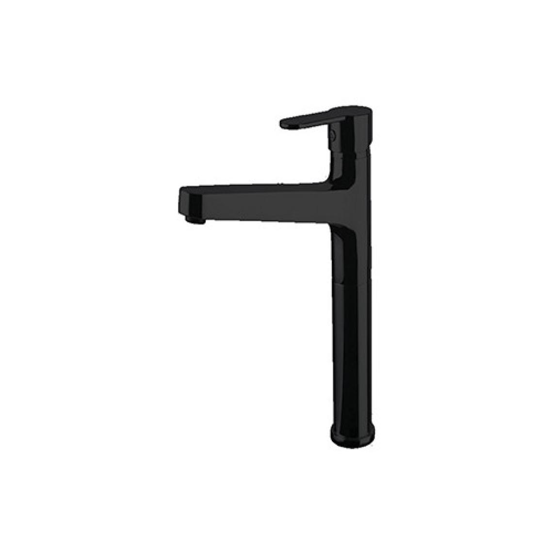 Newarc Domino Çanak Tipi Lavabo Bataryası Siyah 971001B