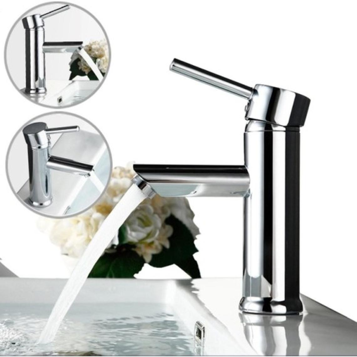Sardıcı Lavabo Bataryası Krom Kaplama Çift Su Girişli Yüksek Model