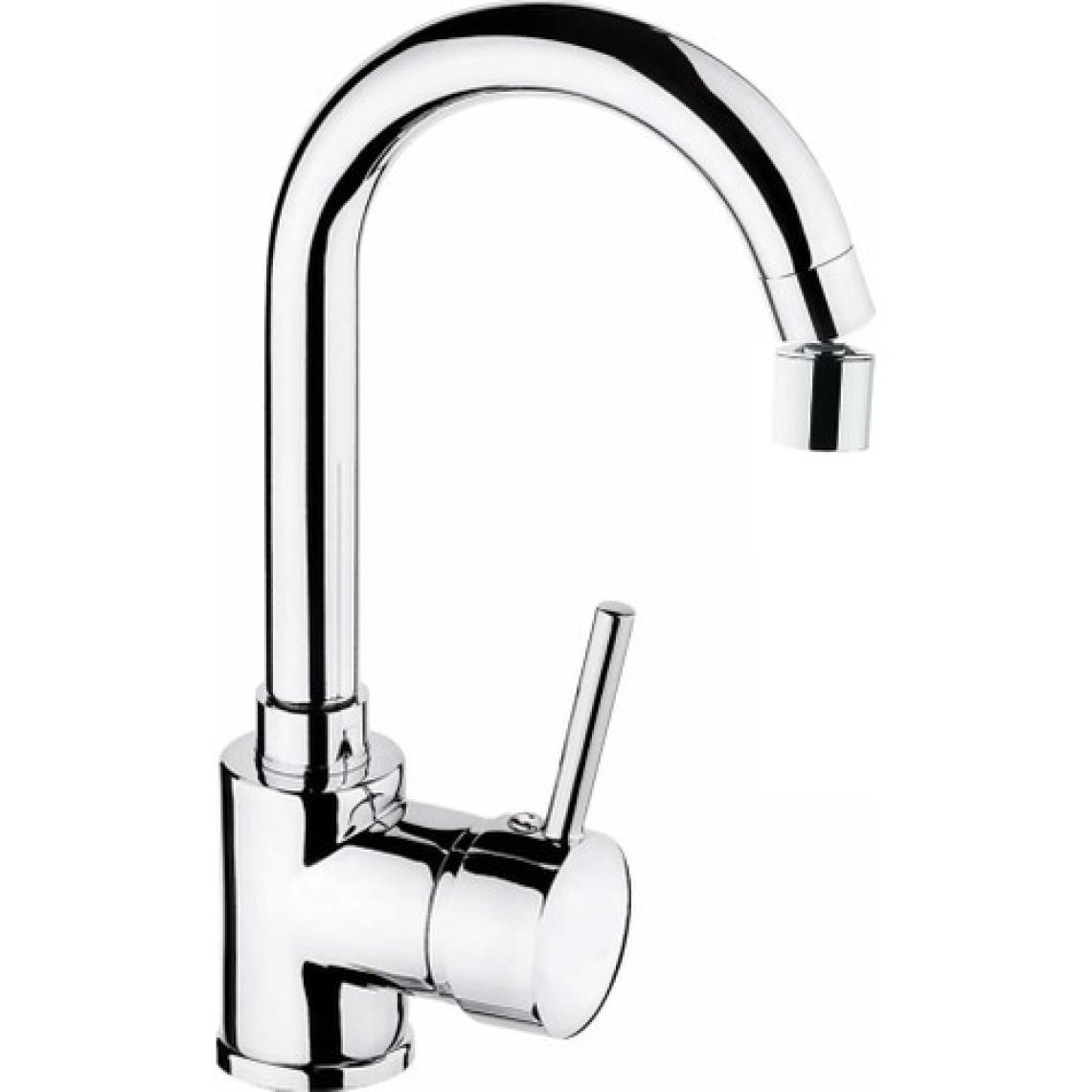 Hms Delta T-Max Lavabo Bataryası 360° Deönerli Prinç Başlıklı