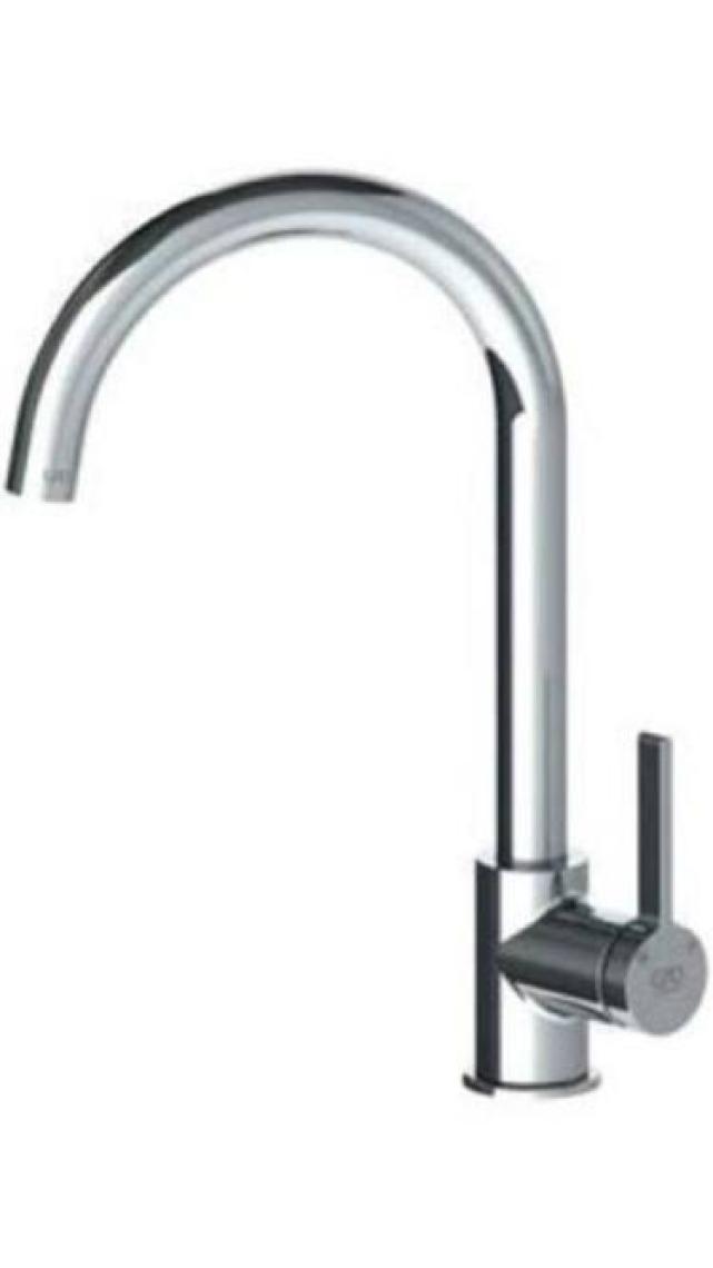 Gpd Gildo MTL165-S Tek Gövde Lavabo Bataryası Siyah