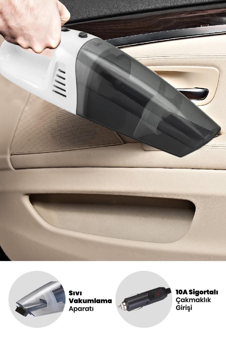 Goldmaster GM-7554S Automax Siyah 12 V Araç Süpürgesi