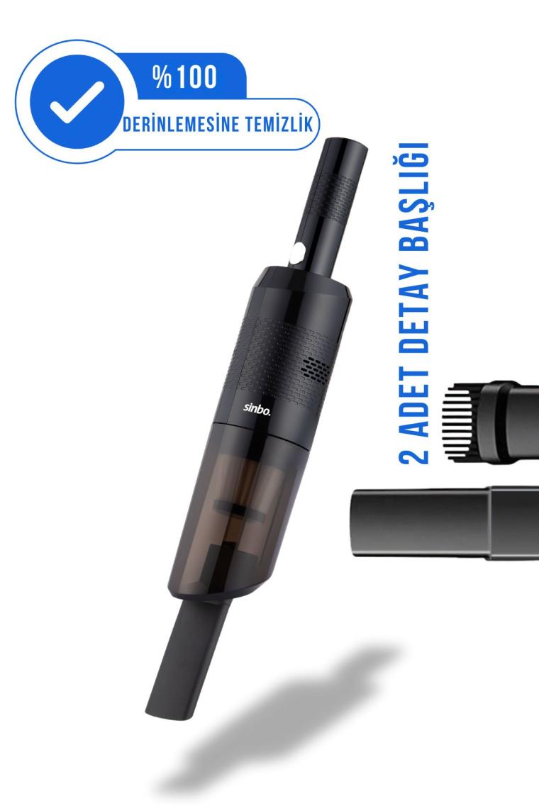SİNBO SVC-8617  ŞARJLI ARAÇ SÜPÜRGESİ