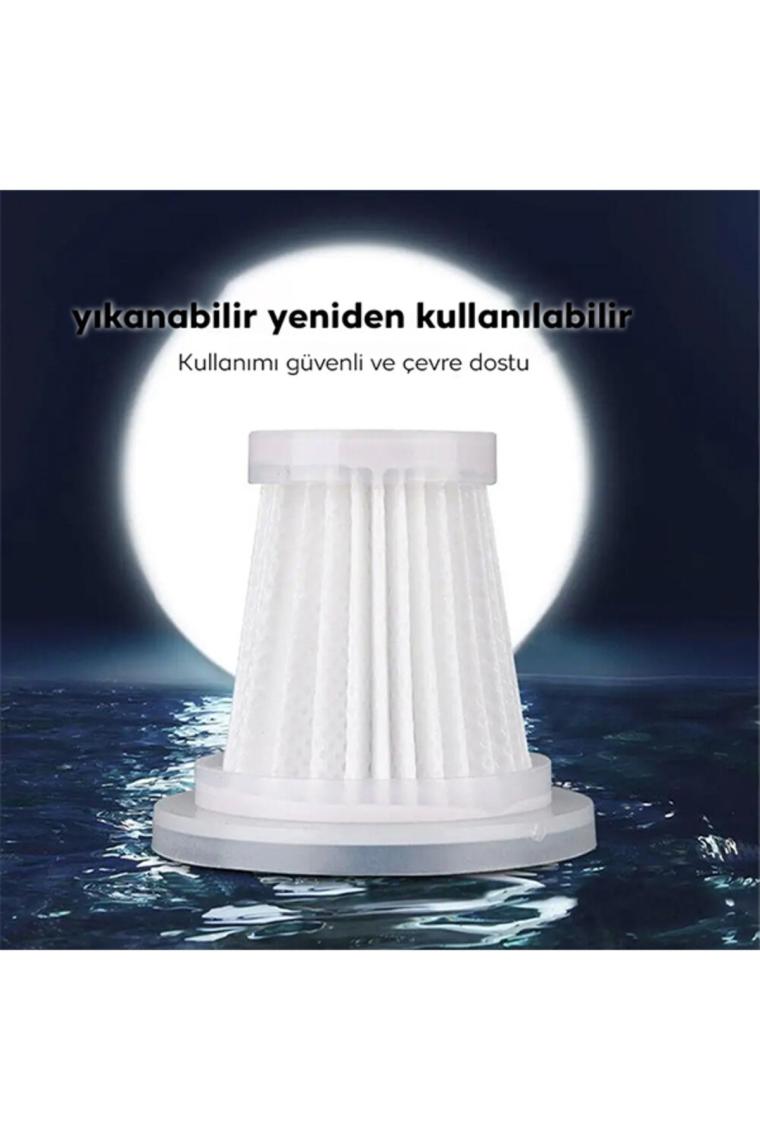 Ally ST-6644 6000R Portatif Vakumlu Üflemeli Mini Araç İçi El Süpürgesi - Toz ve Kül Temizliği
