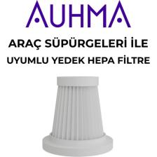 Auhma Tüm Araç Süpürgeleri ile Uyumlu Yedek Hepa Filtre
