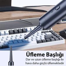 Enraco ST-6675C Kablosuz Şarjlı Araç Süpürgesi Araba Süpürgesi Oto Süpürge