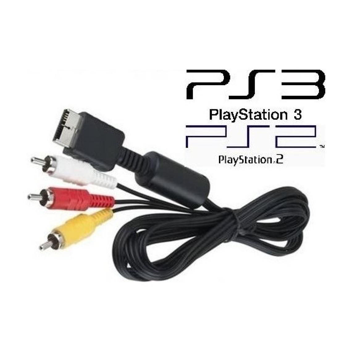 CresCent Playstation 2/3 TV Bağlantı Kablosu PS2/PS3 TV AV Kablo