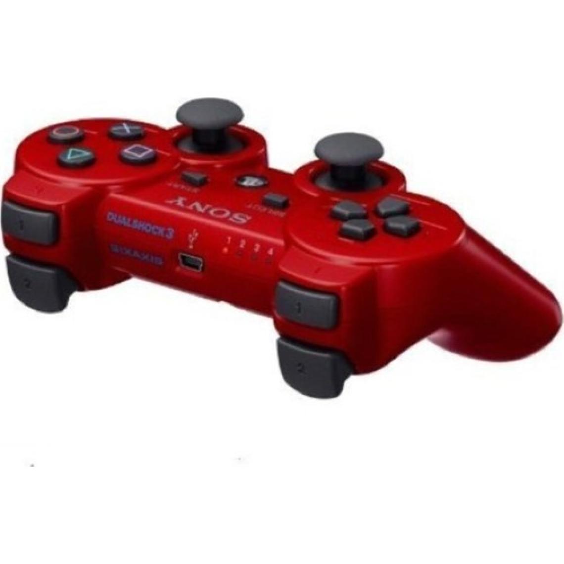 Oyun Kolu Kablosuz Playstation 3 Gamepad Wıreless Controller Ps3 Dualshock3 Kırmızı  Oyun Kolu
