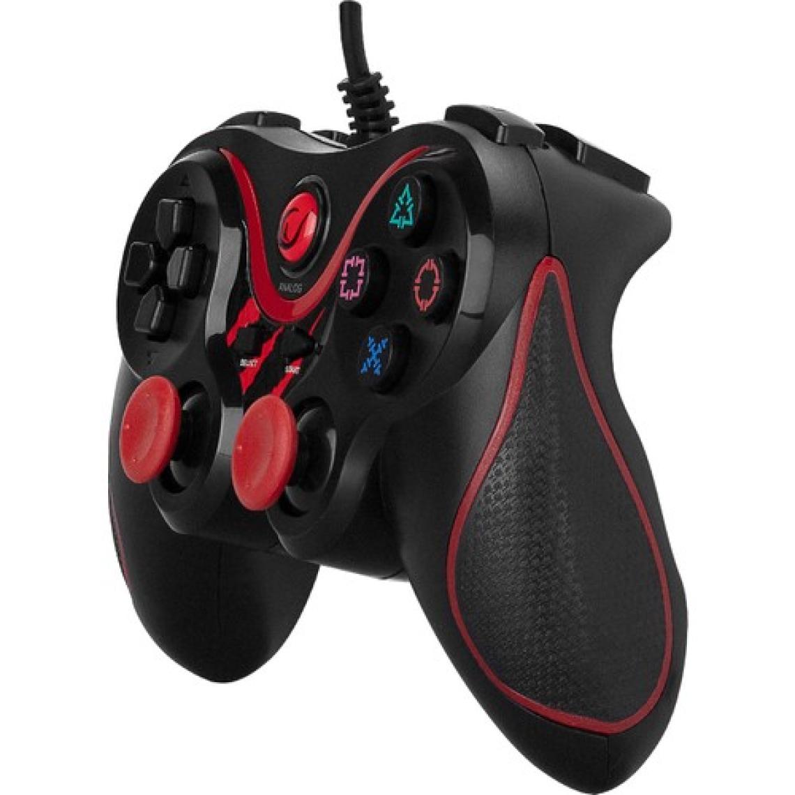 Rampage SG-R601 Kırmızı PS3/PC Kablolu Oyun Kolu
