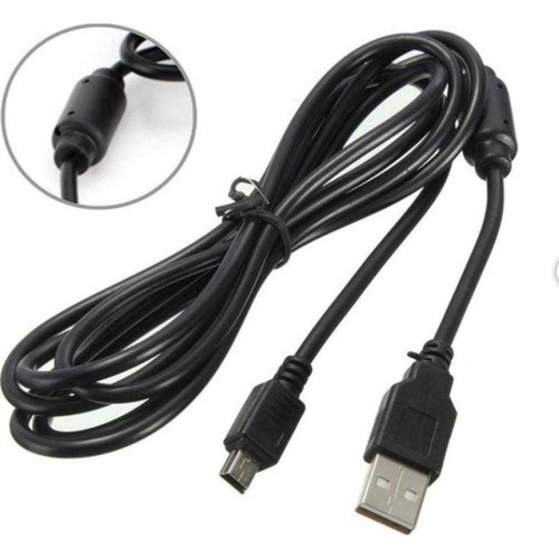 Narita PS3  Joystik Sarj Kablosu Siyah