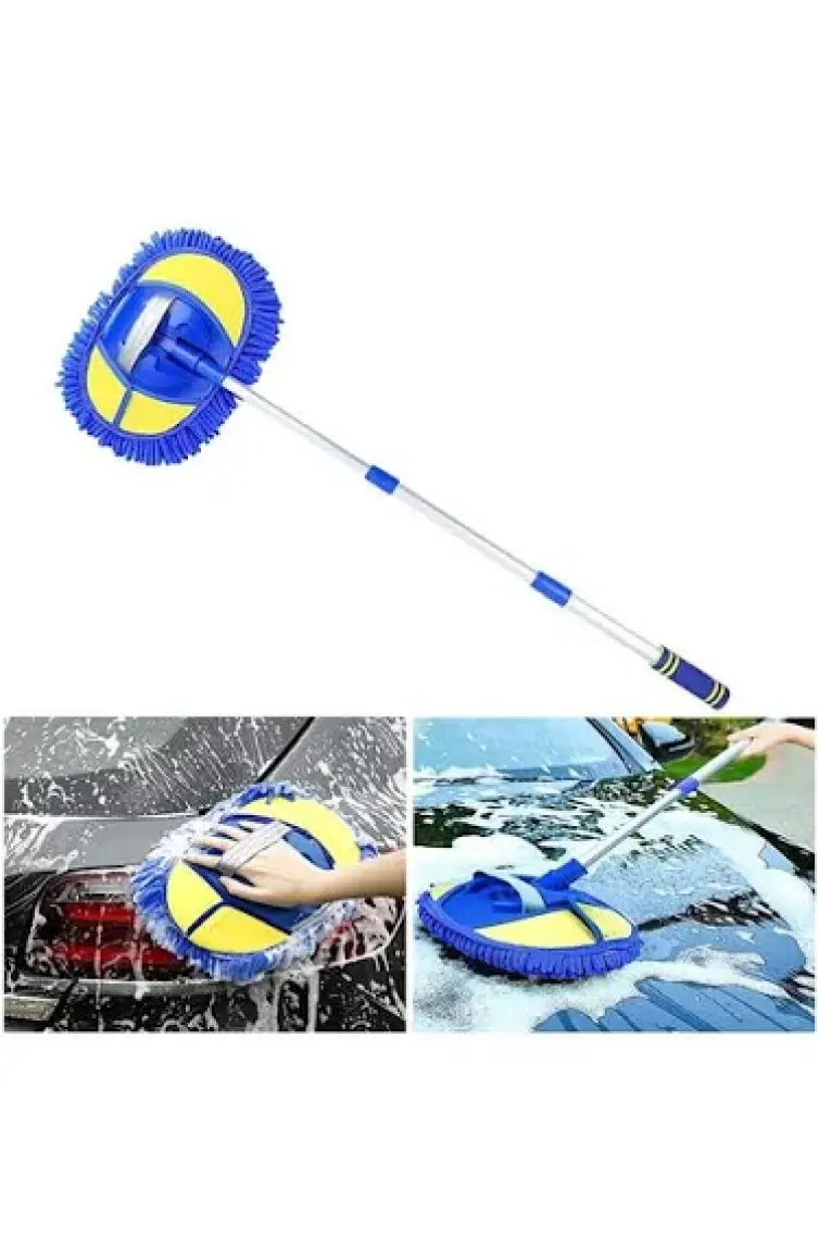 Ally Mikrofiber Dönebilen Püsküllü Araba Yıkama ve Temizleme Fırçası