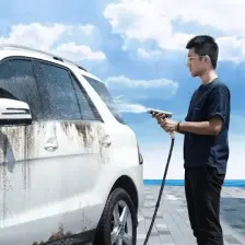 Baseus 15 Metre Sihirli Araç Yıkama Hortumu Simple Life Car Wash Spray Nozzle CRXC01-B01