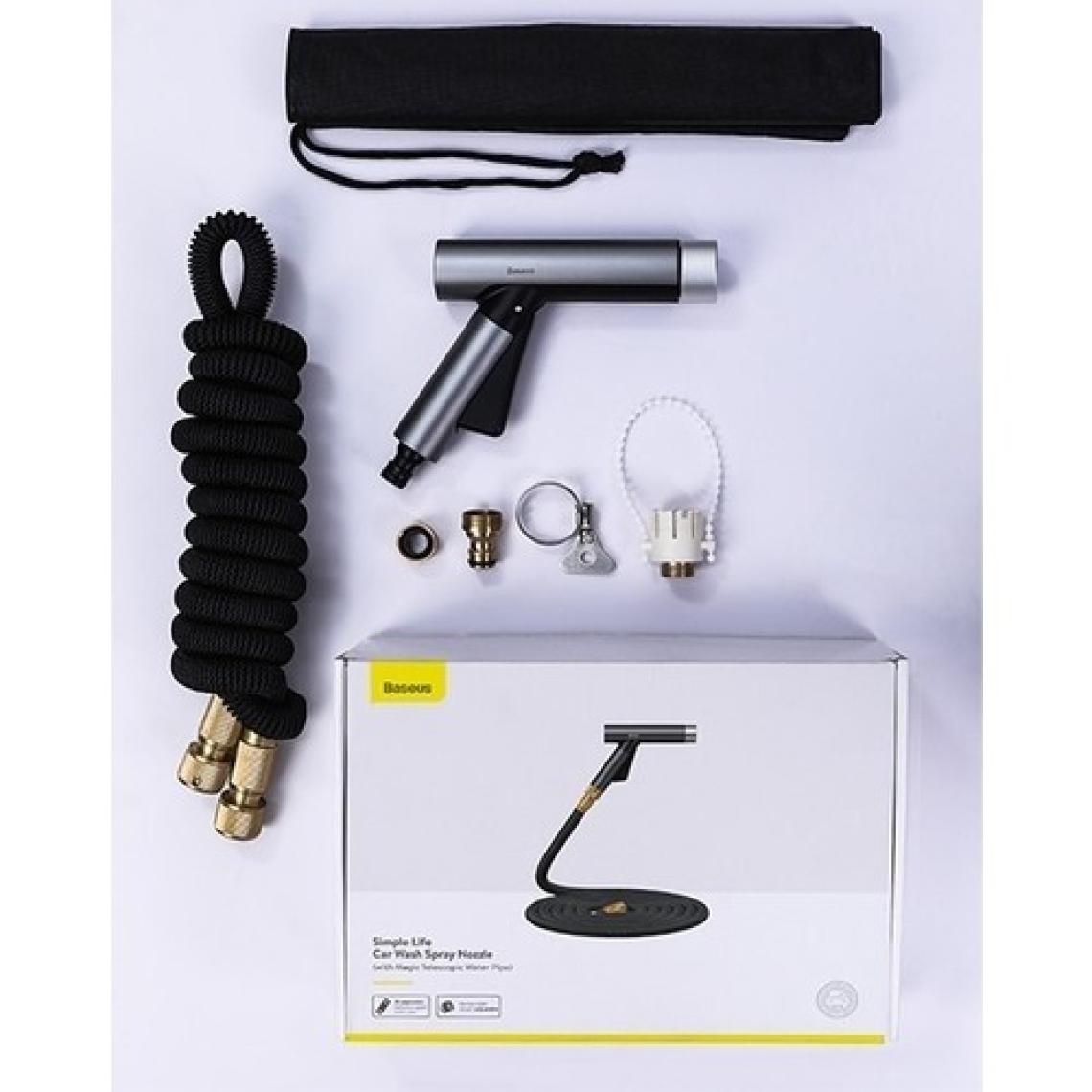 Baseus CRXC01-B01 15 m Başlıklı Araç Yıkama Hortumu
