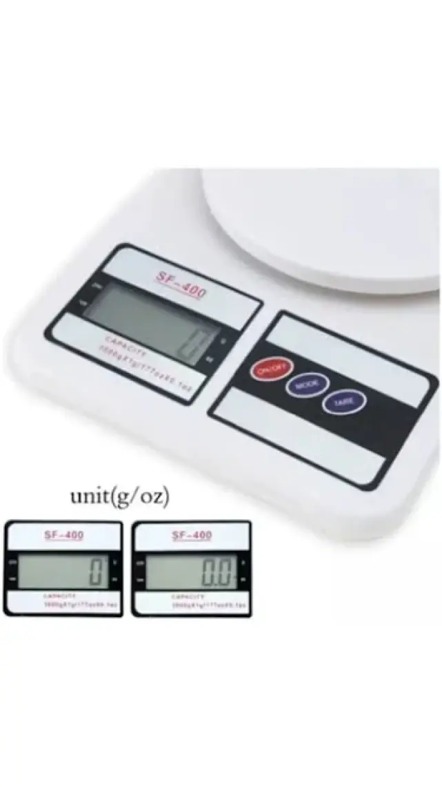 Abnturk Dijital Mutfak Tartısı Terazisi Lcd Ekran İle Hassas Ölçüm 10 Kg