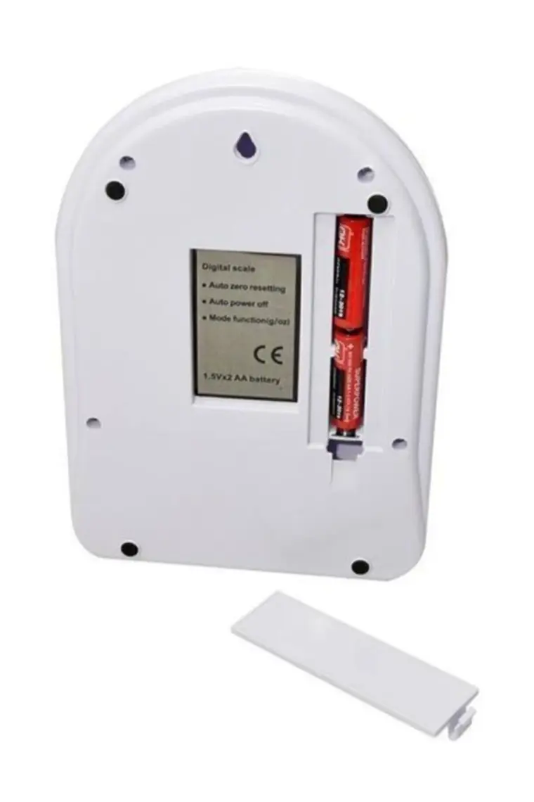Smart White Dijital Hassas Mutfak Tartısı - Mutfak Terazisi-Hassas Ölçüm 10 kg