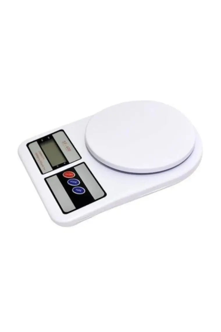 Smart White Dijital Hassas Mutfak Tartısı - Mutfak Terazisi-Hassas Ölçüm 10 kg