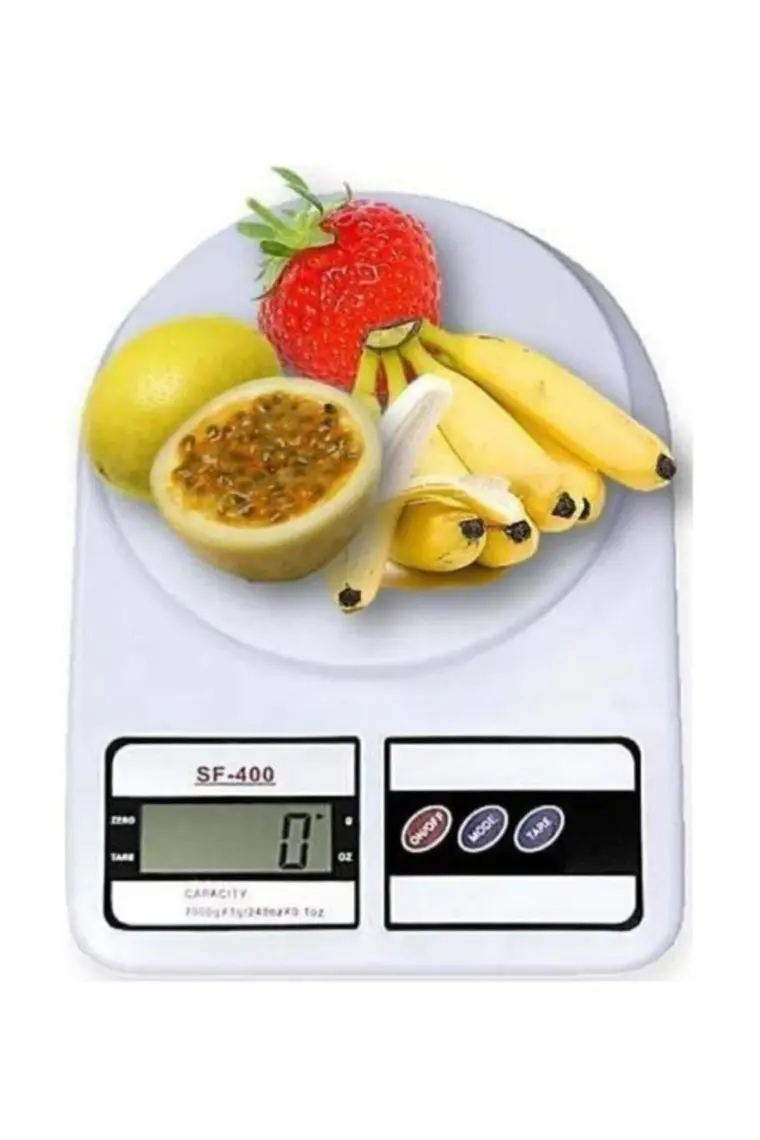 Smart White Dijital Hassas Mutfak Tartısı - Mutfak Terazisi-Hassas Ölçüm 10 kg
