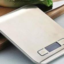 Techfit Tf1002 Dijital Hassas Led Ekran Mutfak Terazisi 5 Kg - İnox