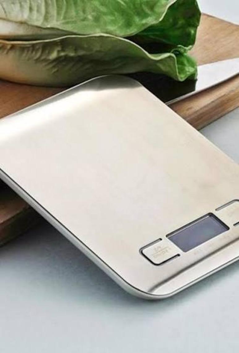Techfit Tf1002 Dijital Hassas Led Ekran Mutfak Terazisi 5 Kg - İnox